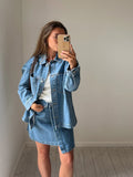 Kim D Jacket - Vintage Blue