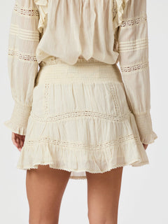 Robby S Voile Skirt - Light Yellow