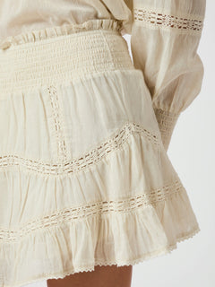 Robby S Voile Skirt - Light Yellow