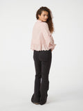 Petrine Embroidery Blouse - Rose