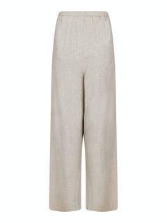 Lissabon Soft Linen Pants - Sand