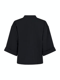 Luma Crepe Blouse - Black