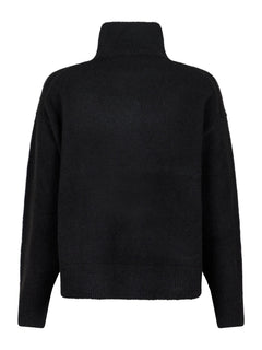 Kalina Knit Blouse - Black