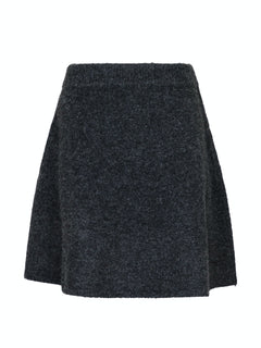 Gisa Knit Skirt - Antracit