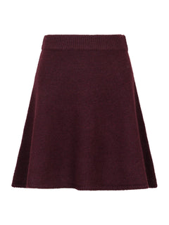 Gisa Knit Skirt - Wine