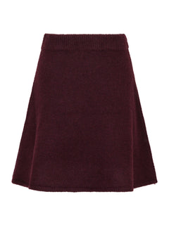 Gisa Knit Skirt - Wine