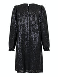 Isobel Sequins Dress - Black