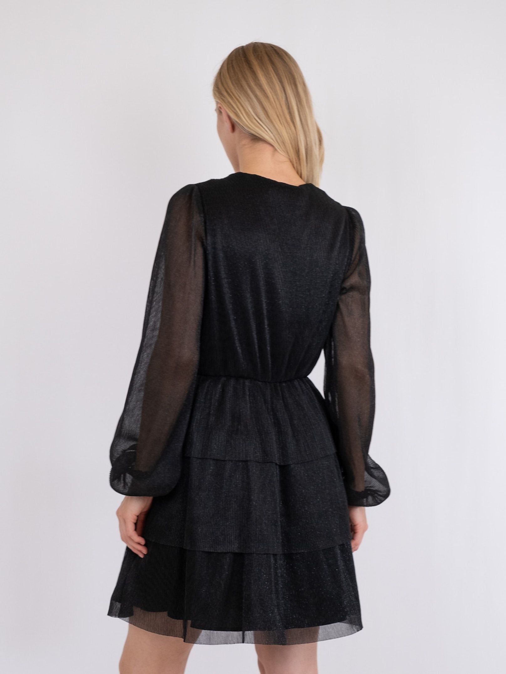 Nene Glitz Dress - Black