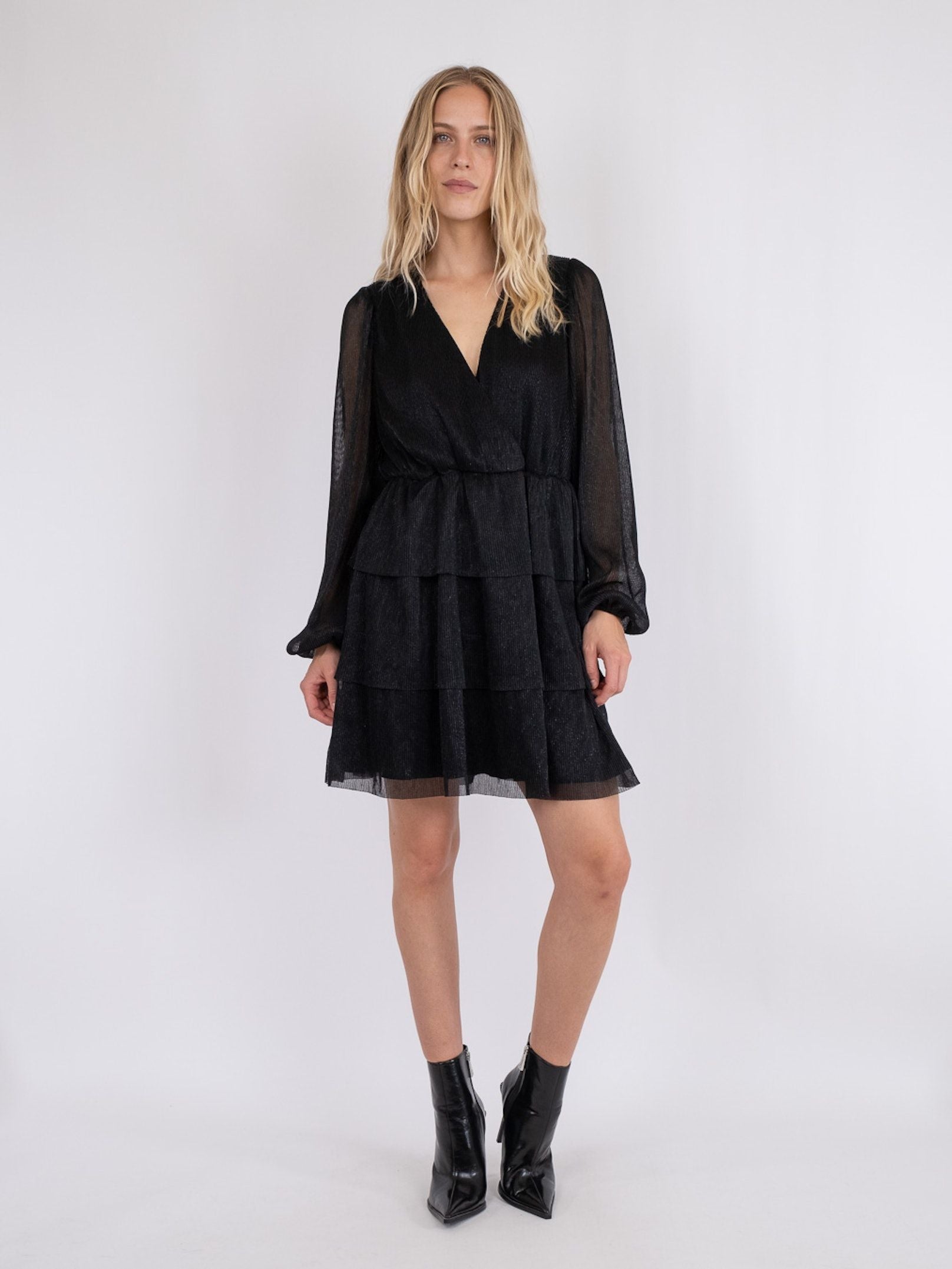 Nene Glitz Dress - Black