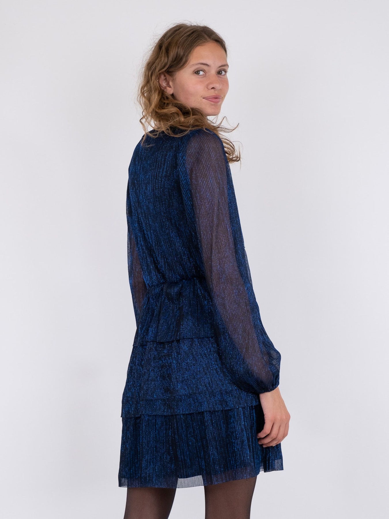 Nene Glitz Dress - Blue