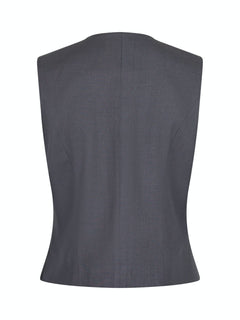 Vendetta Melange Vest - Dark Grey