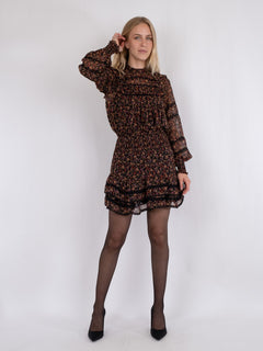 Marna Garden Skirt - Black