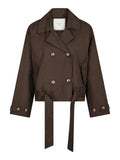 Sia F Jacket - Chocolate Brown