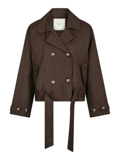 Sia F Jacket - Chocolate Brown