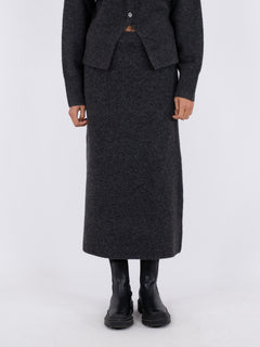Ashanti Knit Skirt - Antracit