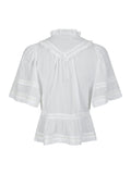 Evienne S Voile Top - White