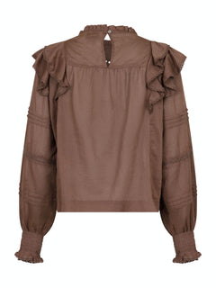 Simkie S Voile Blouse - Light Brown