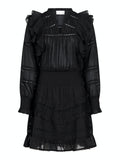 Harmoni S Voile Dress - Black