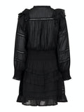 Harmoni S Voile Dress - Black