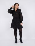 Harmoni S Voile Dress - Black