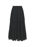 Felicia S Voile Skirt - Black