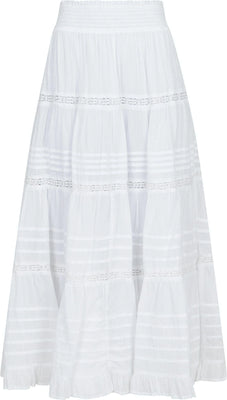 Felicia S Voile Skirt - White