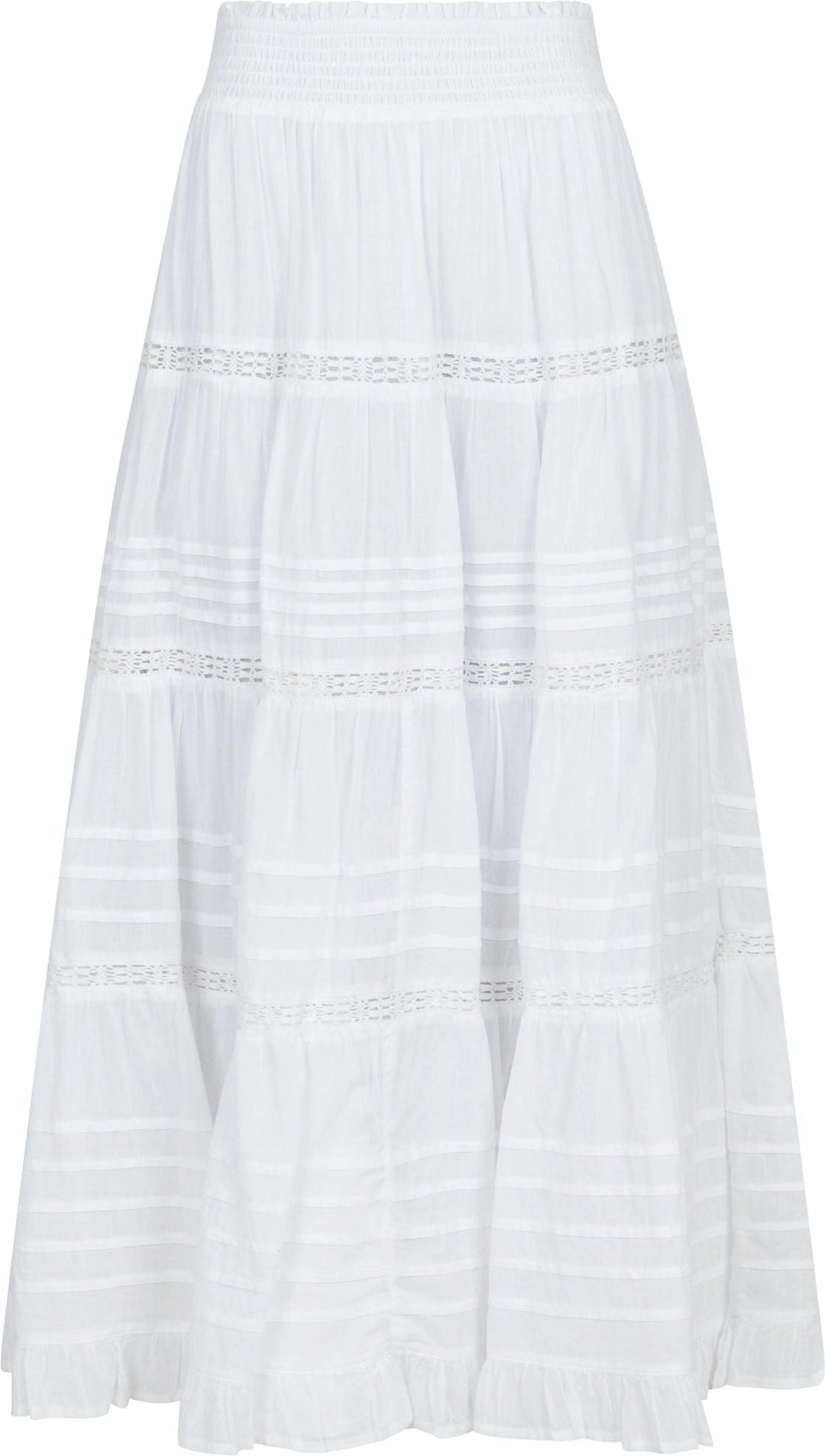 Felicia S Voile Skirt - White