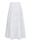 Felicia S Voile Skirt - White
