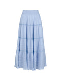 Felicia S Voile Skirt - Light Blue