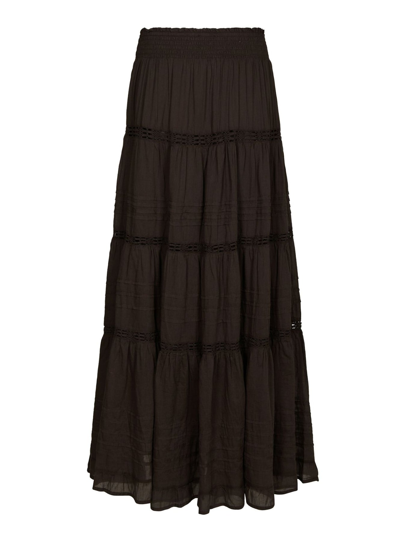 Felicia S Voile Skirt - Dark Brown