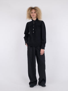Justine Denim Shirt - Black
