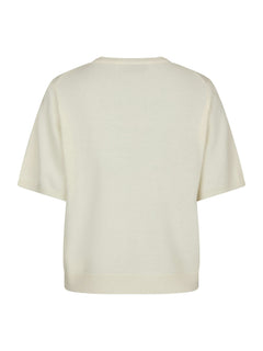 Missy Knit Tee - Creme