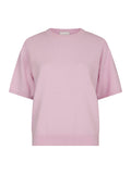 Missy Knit Tee - Light Pink