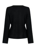 Marie Louise Knit Cardigan - Black