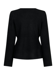 Marie Louise Knit Cardigan - Black