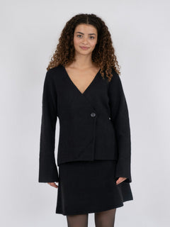 Marie Louise Knit Cardigan - Black