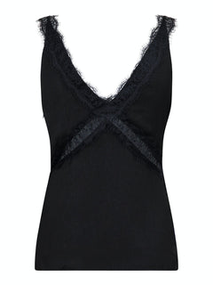 Vixen Lace Top - Black