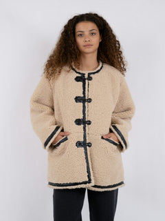 Fanny Teddy Jacket - Camel