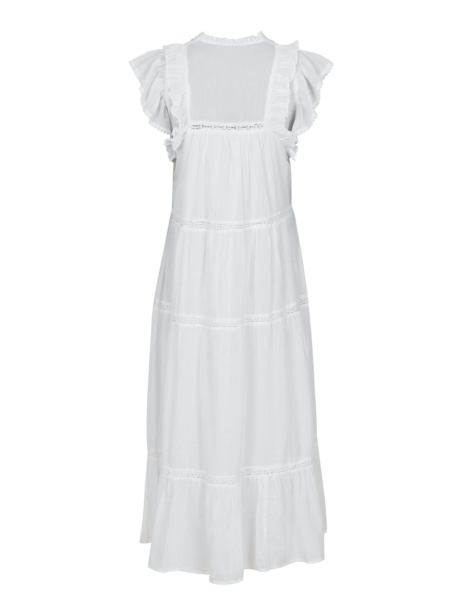 Ankita S Voile Dress - White
