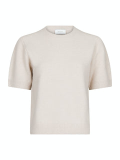 Missy Heavy Knit Tee - Ivory