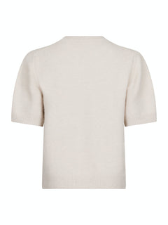 Missy Heavy Knit Tee - Ivory