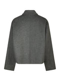 Hamra Wool Jacket - Grey Melange