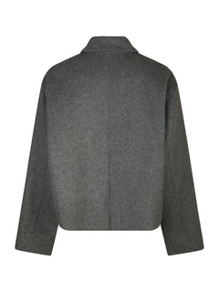 Hamra Wool Jacket - Grey Melange