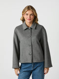 Hamra Wool Jacket - Grey Melange