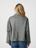 Hamra Wool Jacket - Grey Melange