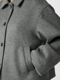 Hamra Wool Jacket - Grey Melange