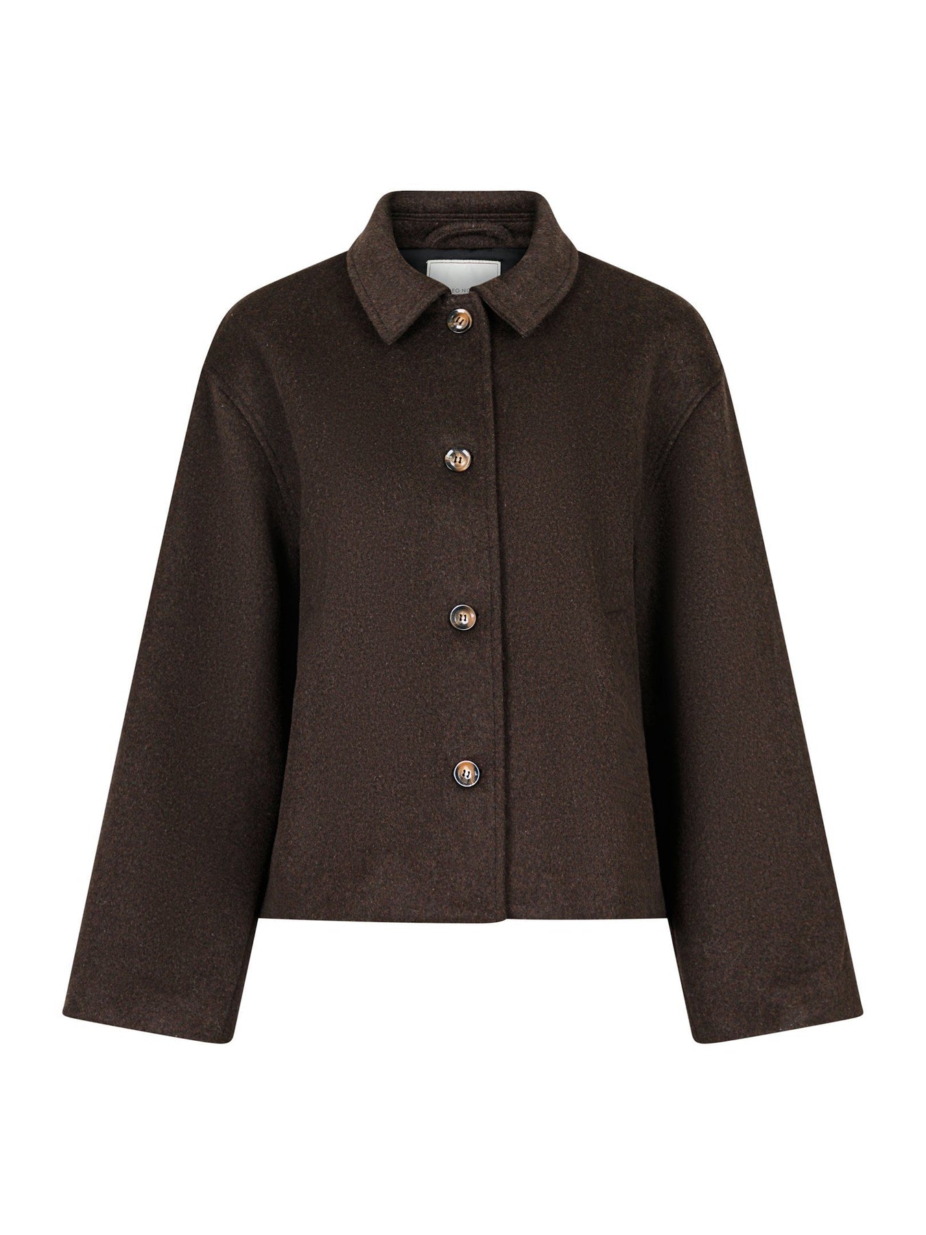 Hamra Wool Jacket - Chocolate Brown
