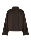 Hamra Wool Jacket - Chocolate Brown
