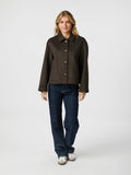 Hamra Wool Jacket - Chocolate Brown