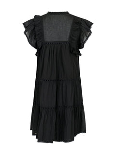 Jamma S Voile Dress - Black